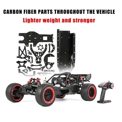ROFUN BAHA 5B 360CF 1/5 36CC Gas RC Car 2WD Carbon Fiber Off-Road Racing Buggy RTR