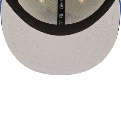 NEW ERA TORONTO BLUE JAYS 2-TONE 59FIFTY FITTED HAT-BLUE/CREAM
