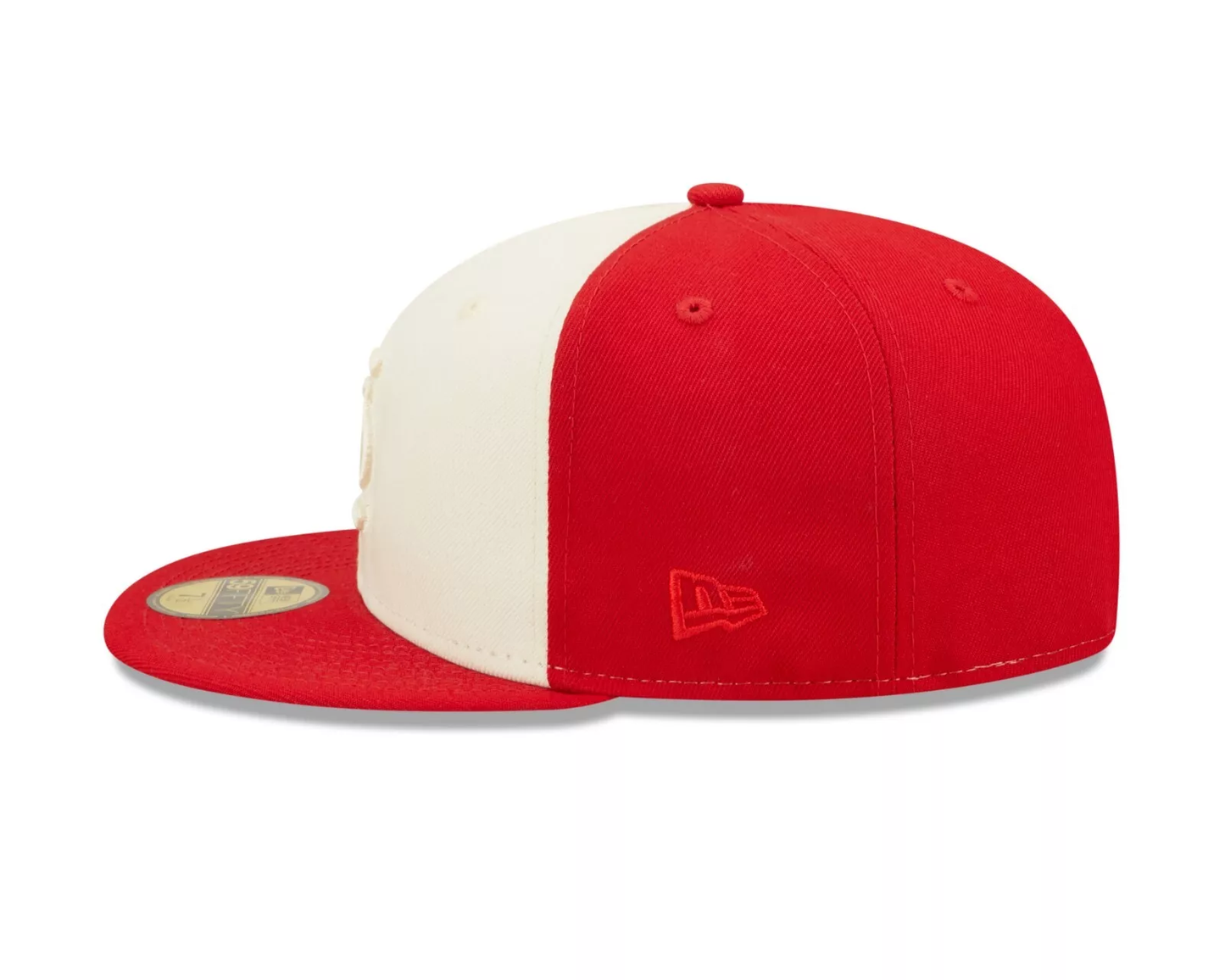 NEW ERA ST LOUIS CARDINALS 2-TONE 59FIFTY FITTED HAT- RED/CREAM