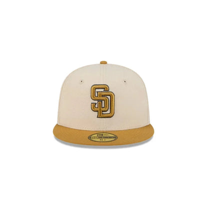 New Era San Diego Padres 2-Tone Color Pack 59FIFTY Fitted Hat-Light Beige/Khaki