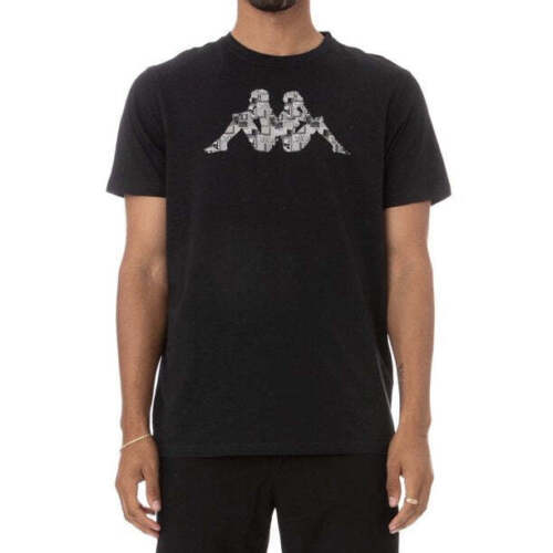 KAPPA AUTHENTIC ANKAZOABO T-SHIRT- Black Smoke/Grey