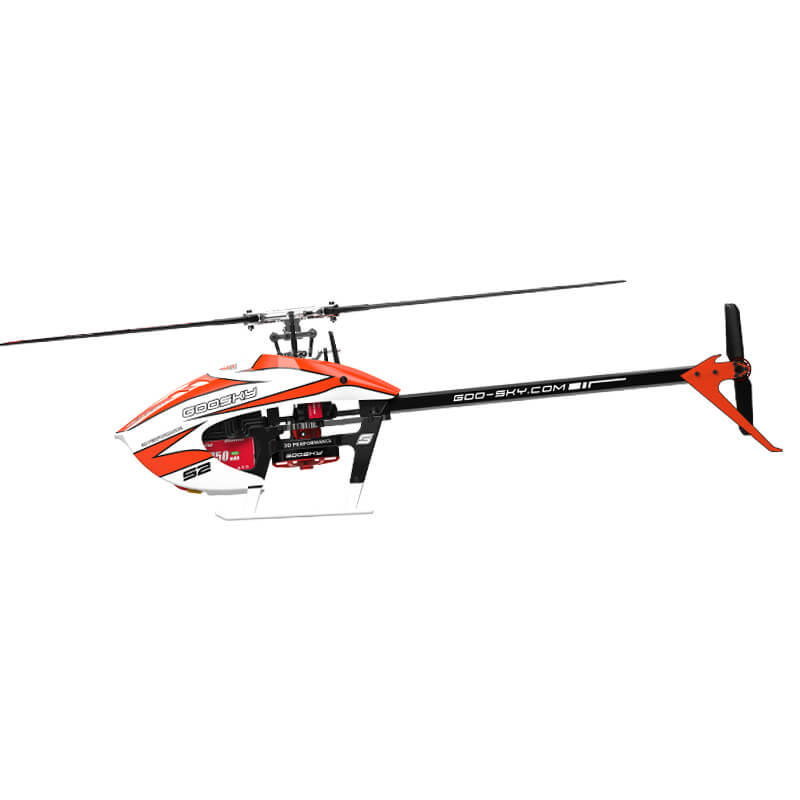 GOOSKY S2 Max RC Helicopter 6CH 3D Flybarless Dual Brushless Motor Direct-Drive BNF/RTF Helicopter