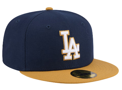 New Era Kids Los Angeles Dodgers 59Fifty Fitted Hat- Royal/Bronze
