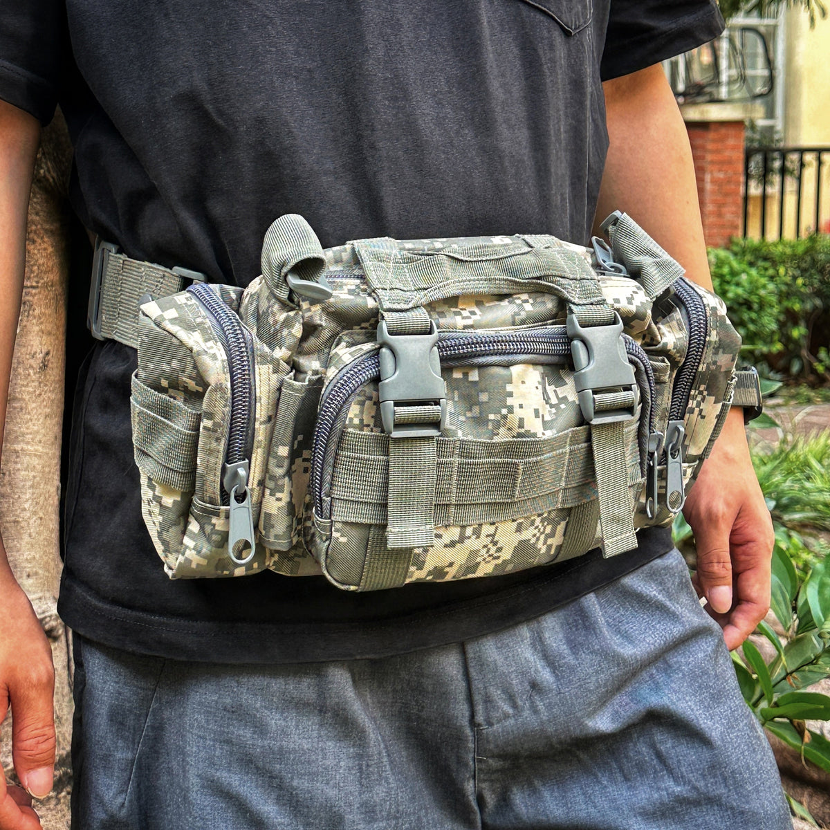 Slingshot Ammo Bag – Tactical MOLLE Waist Pack & Sling with & Outdoor Gear