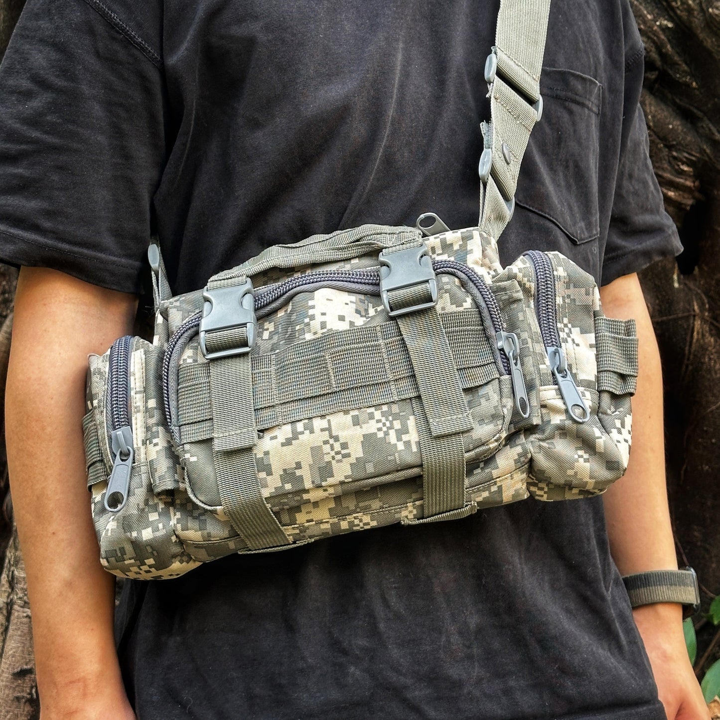 Slingshot Ammo Bag – Tactical MOLLE Waist Pack & Sling with & Outdoor Gear