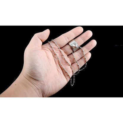 Spike Ring – 304 Stainless Steel with Concealed Rotation Self Defense Size 12