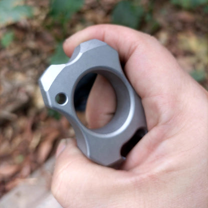Stainless Steel Bottle Opener Knuckles – 304 Ultra-Thick with 14mm Sandblasted EDC Ring