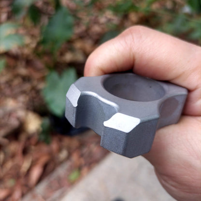 Stainless Steel Bottle Opener Knuckles – 304 Ultra-Thick with 14mm Sandblasted EDC Ring