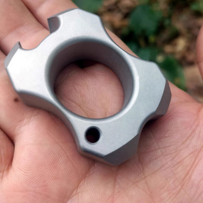 Stainless Steel Bottle Opener Knuckles – 304 Ultra-Thick with 14mm Sandblasted EDC Ring