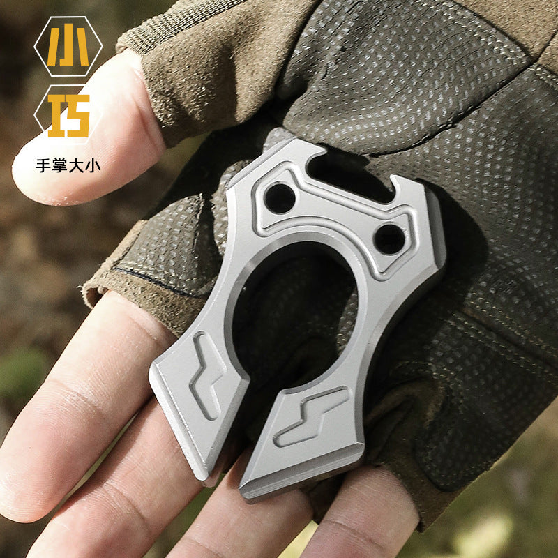 Stainless Steel Bottle Opener Knuckles – Shocking Thunder 3Cr13 Single Finger