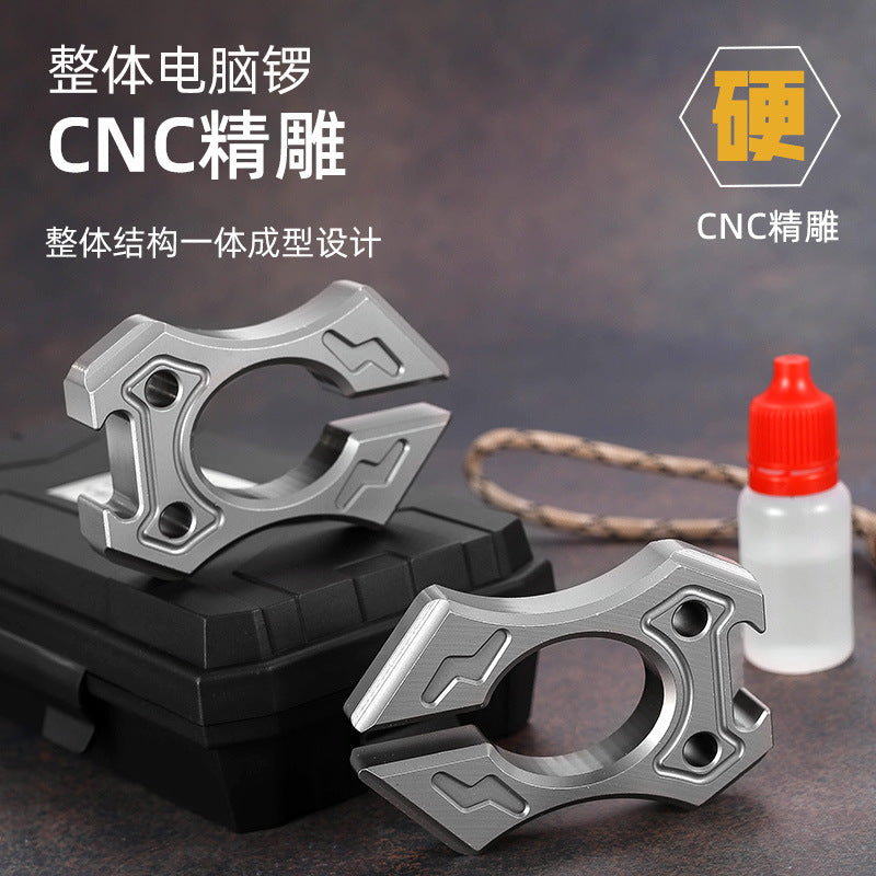 Stainless Steel Bottle Opener Knuckles – Shocking Thunder 3Cr13 Single Finger