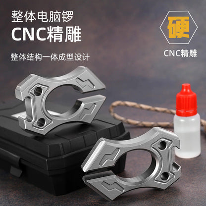 Stainless Steel Bottle Opener Knuckles – Shocking Thunder 3Cr13 Single Finger