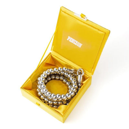 Stainless Steel Bracelet – 316 Self Defense with Quick Release Whip Beads Chain