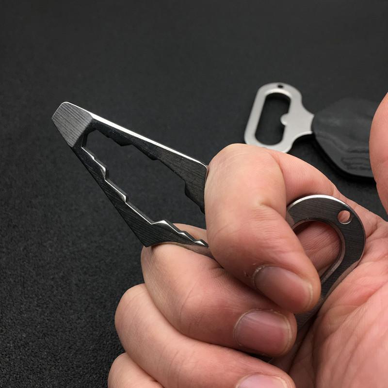 Stainless Steel EDC Keychain Tool – 304 Stinger with Multi-Function Self Defense
