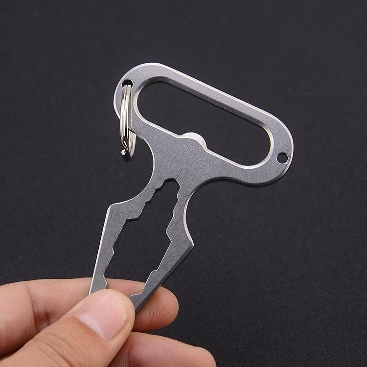 Stainless Steel EDC Keychain Tool – 304 Stinger with Multi-Function Self Defense