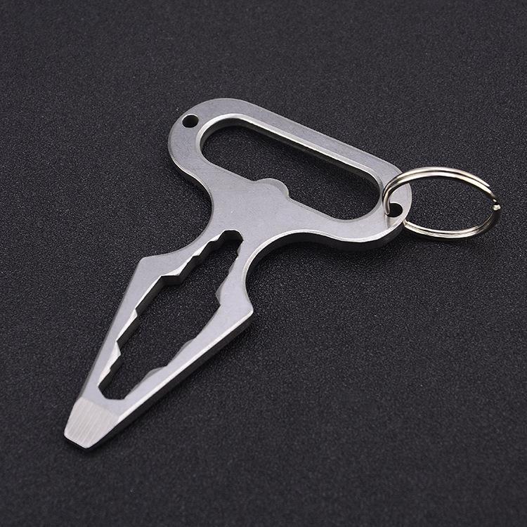 Stainless Steel EDC Keychain Tool – 304 Stinger with Multi-Function Self Defense