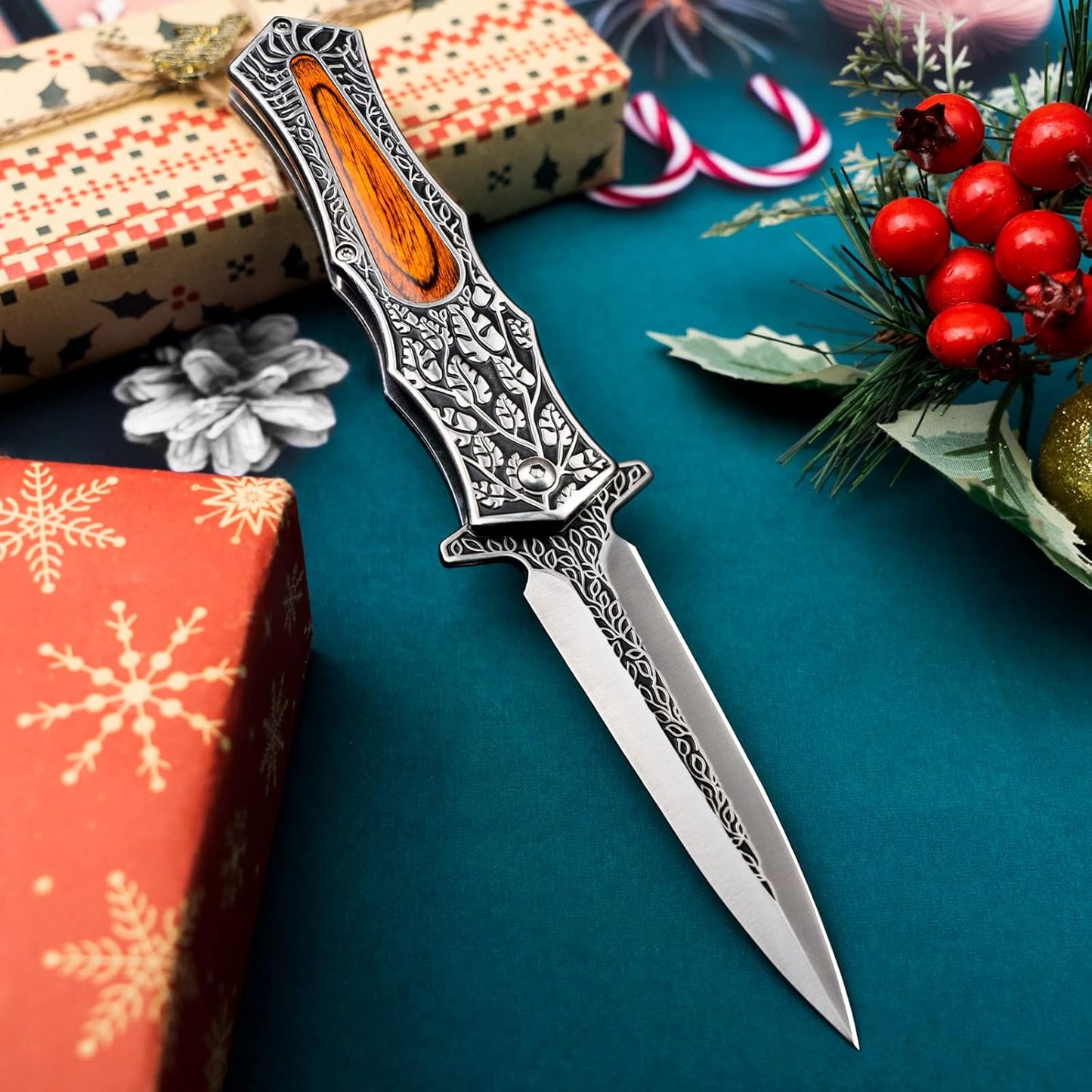 Stainless Steel EDC Knife for Everyday Utility, Collecting, And Outdoor Tasks
