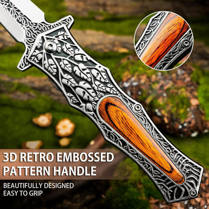 Stainless Steel EDC Knife for Everyday Utility, Collecting, And Outdoor Tasks