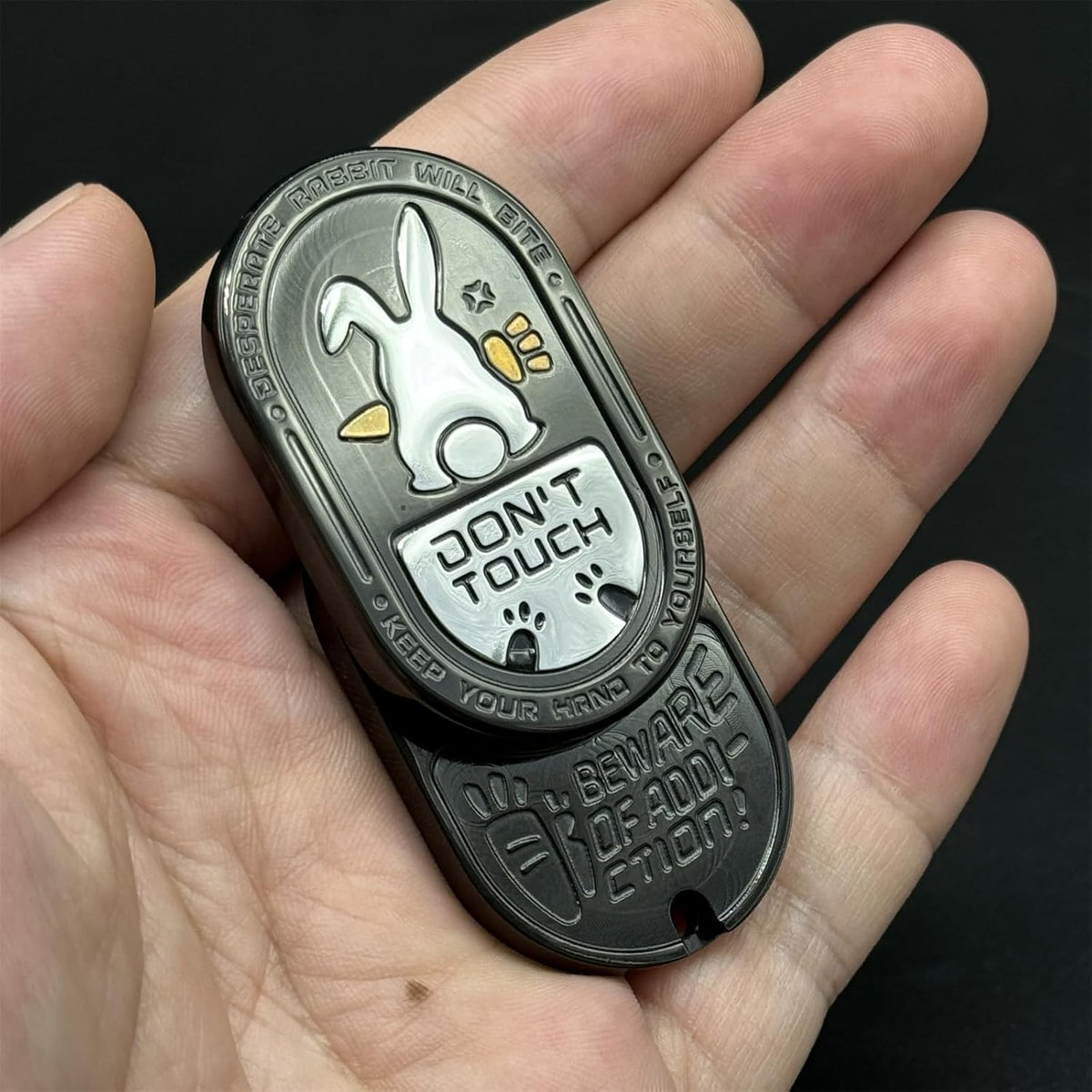 Stainless Steel Fidget Slider for Desk Breaks, Collecting, And Tactile Everyday Carry