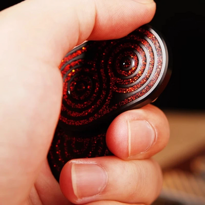 Stainless Steel Fidget Slider – Sound Feedback Spring Ball EDC Stress Relief Desk Toy