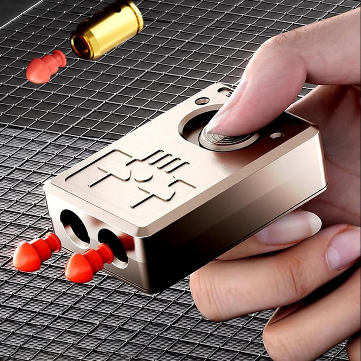 Stainless Steel Fidget Slider – TriggerCards for Desk Breaks, Collecting, And Tactile