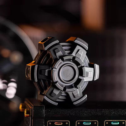 Stainless Steel Fidget Spinner – Machinarium with Dual Ring EDC