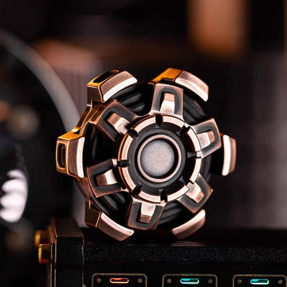Stainless Steel Fidget Spinner – Machinarium with Dual Ring EDC