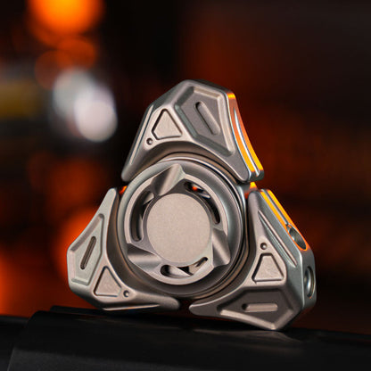 Stainless Steel Fidget Spinner – Metal Armor-Breaking Transformation