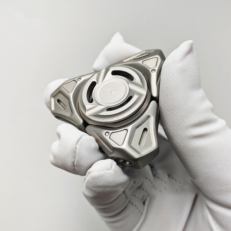 Stainless Steel Fidget Spinner – Metal Armor-Breaking Transformation