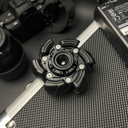 Stainless Steel Fidget Spinner – Metal Mecha Transforming with AlphaRevolve EDC