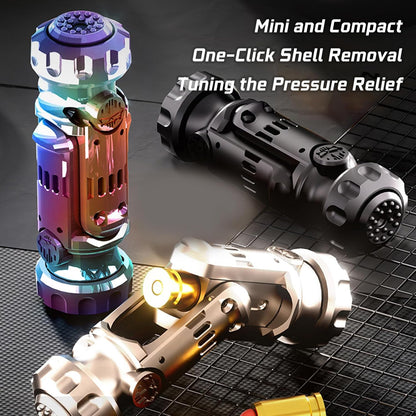 Stainless Steel Fidget Spinner – Projectile Toy with Multi-Function EDC with Catapult
