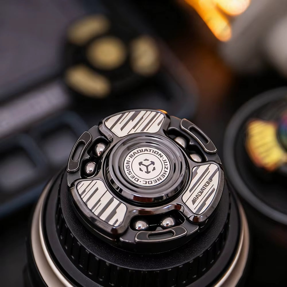 Stainless Steel Fidget Spinner – RadiCore Premium EDC with Aerospace Aluminum &