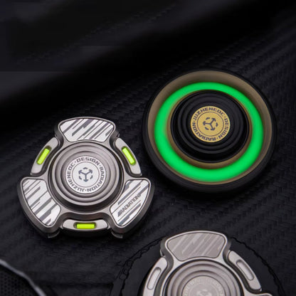 Stainless Steel Fidget Spinner – RadiCore Premium EDC with Aerospace Aluminum &