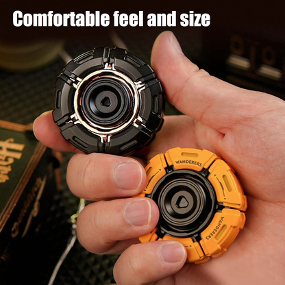 Stainless Steel Fidget Spinner – TempestClaw Mecha with Premium EDC