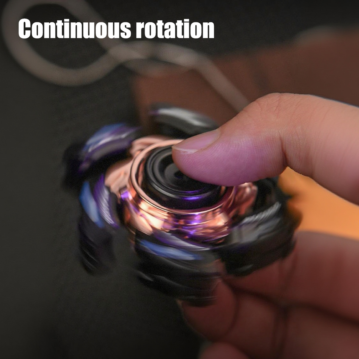 Stainless Steel Fidget Spinner – TempestClaw Mecha with Premium EDC