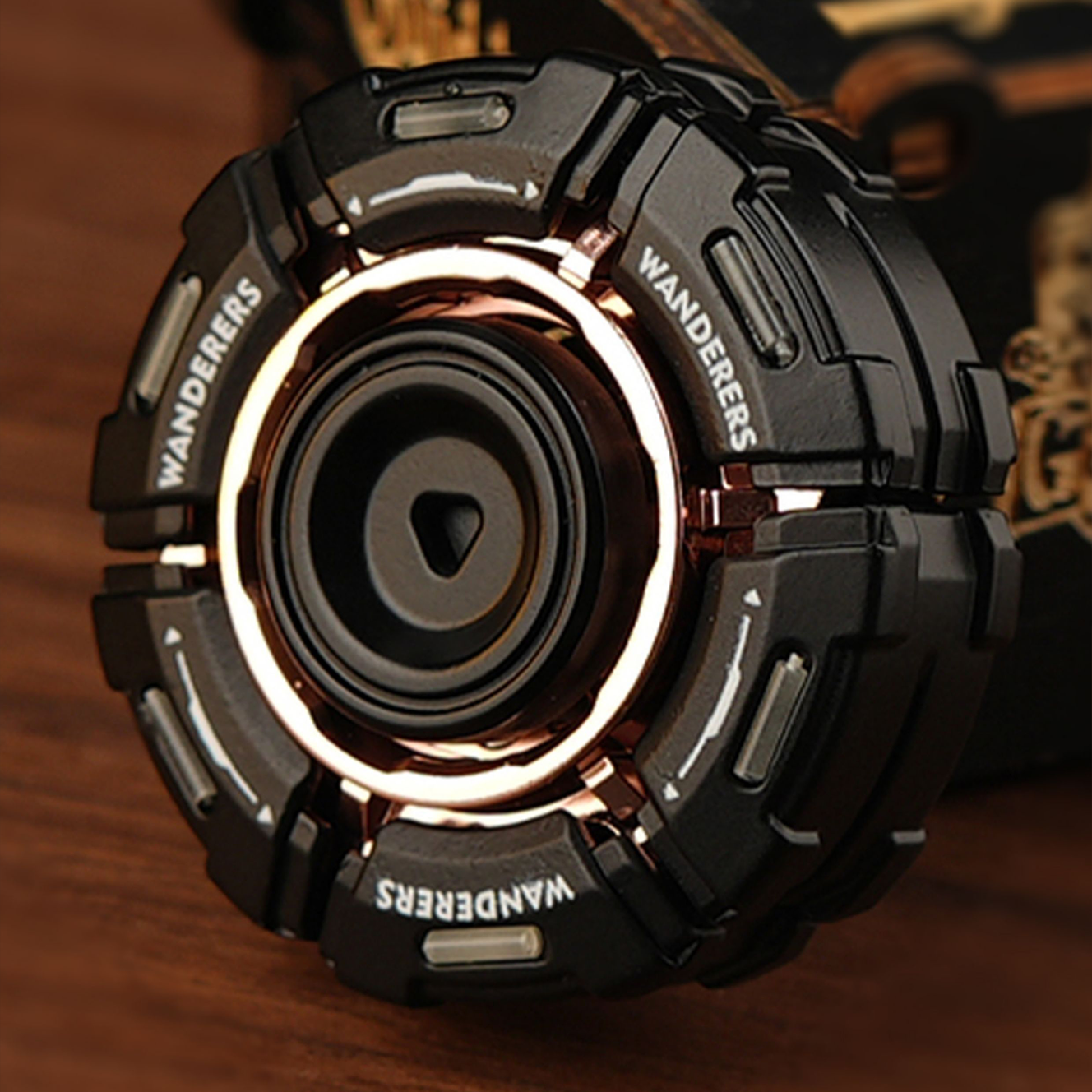 Stainless Steel Fidget Spinner – TempestClaw Mecha with Premium EDC