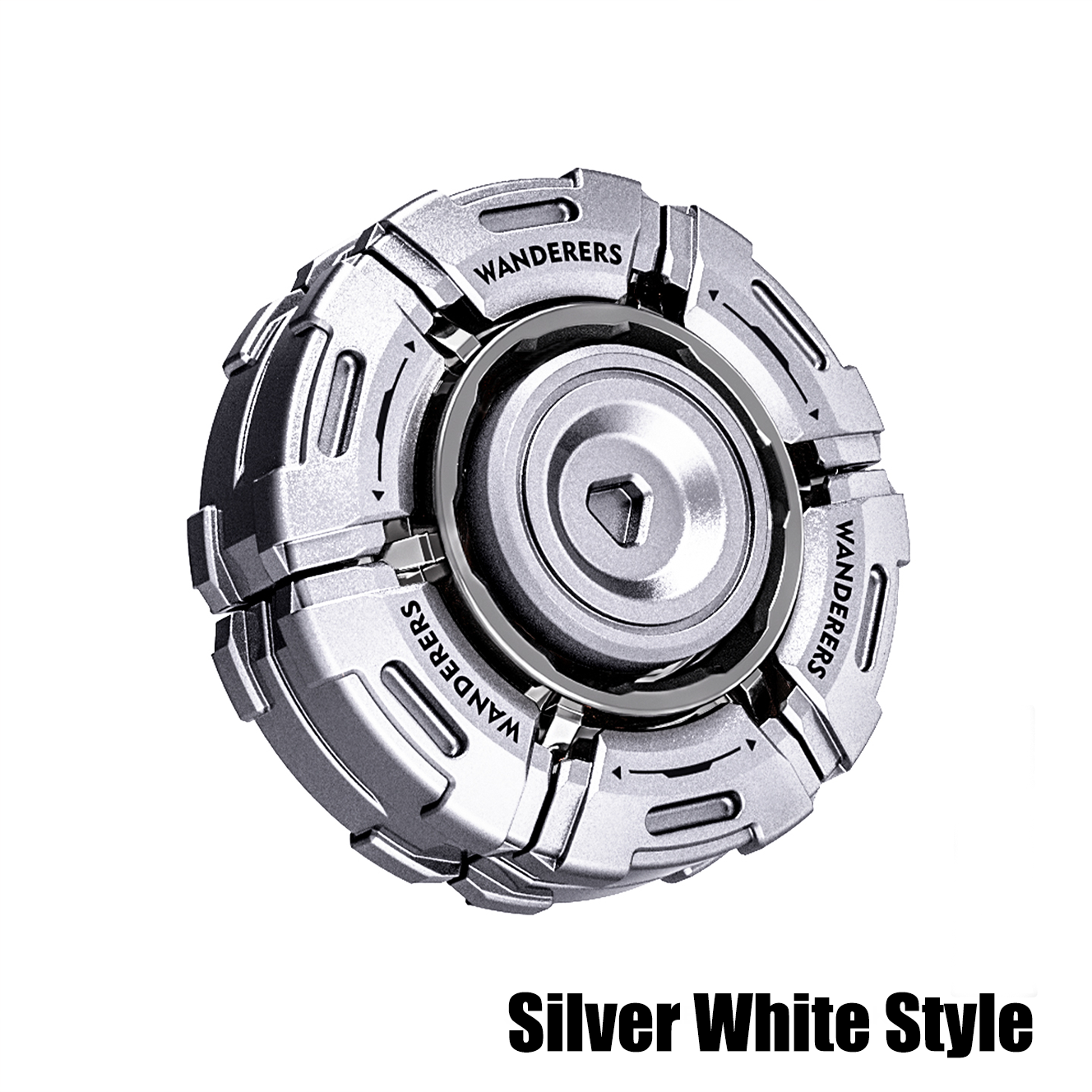 Stainless Steel Fidget Spinner – TempestClaw Mecha with Premium EDC
