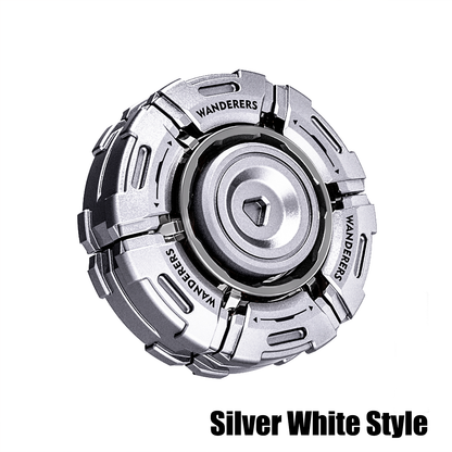 Stainless Steel Fidget Spinner – TempestClaw Mecha with Premium EDC