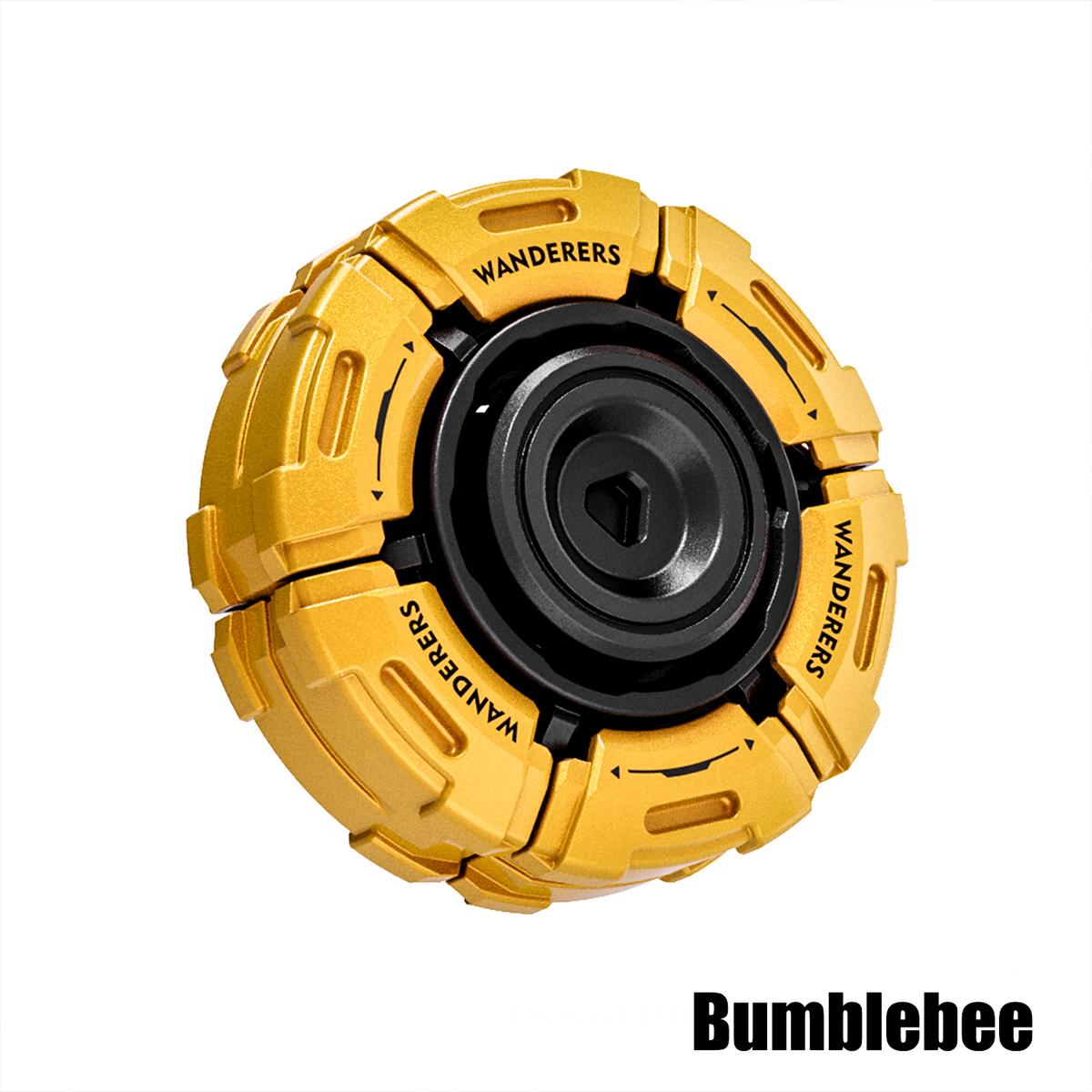Stainless Steel Fidget Spinner – TempestClaw Mecha with Premium EDC