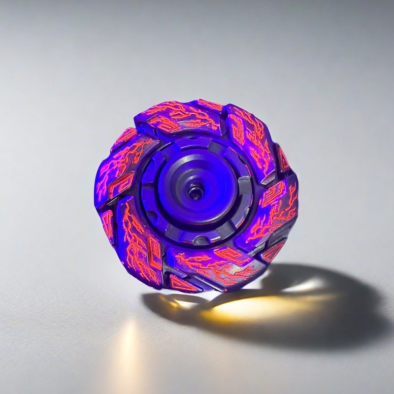 Stainless Steel Fidget Spinner – WarpFang Mecha with EDC Stress Relief Toy