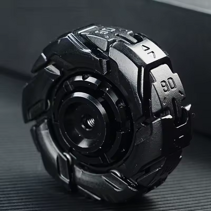 Stainless Steel Fidget Spinner – WarpFang Mecha with EDC Stress Relief Toy