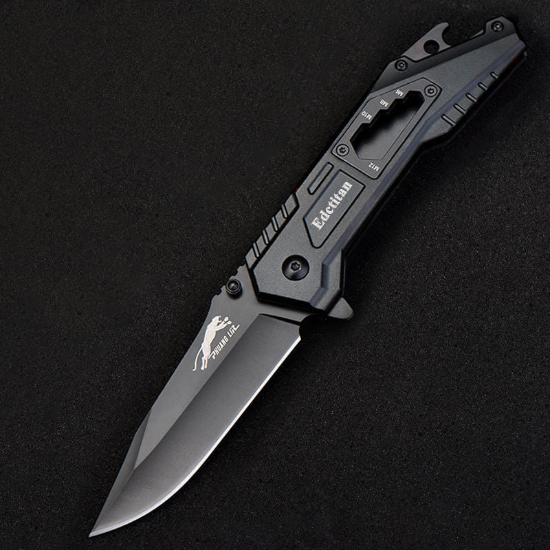 Stainless Steel Folding Knife – Leopard's Edge Multipurpose Pocket