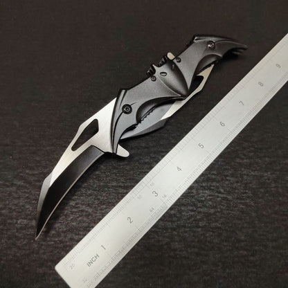 Stainless Steel Folding Knife – The Bat Double-Sided with 3Cr13 EDC