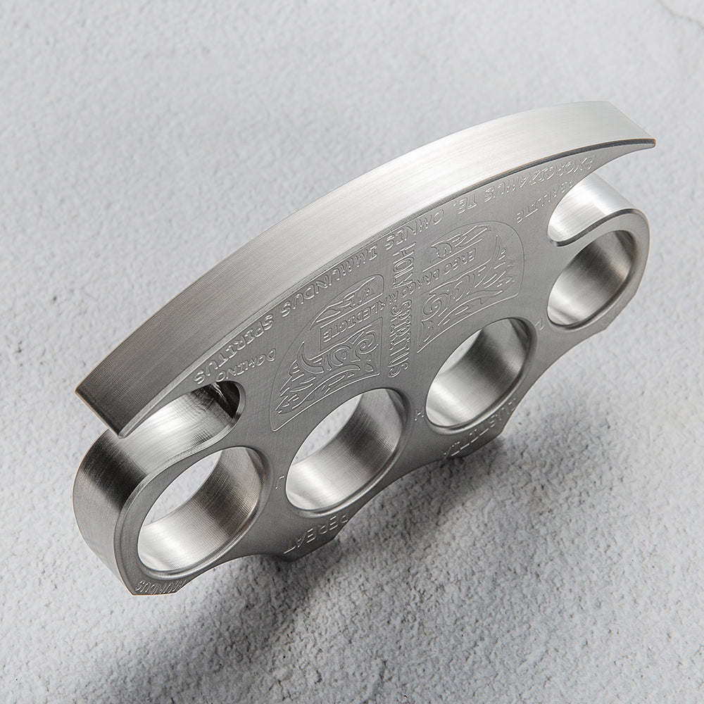 Stainless Steel Four Finger Knuckles – 304 Constantine Holy Spiritus with CNC 13mm