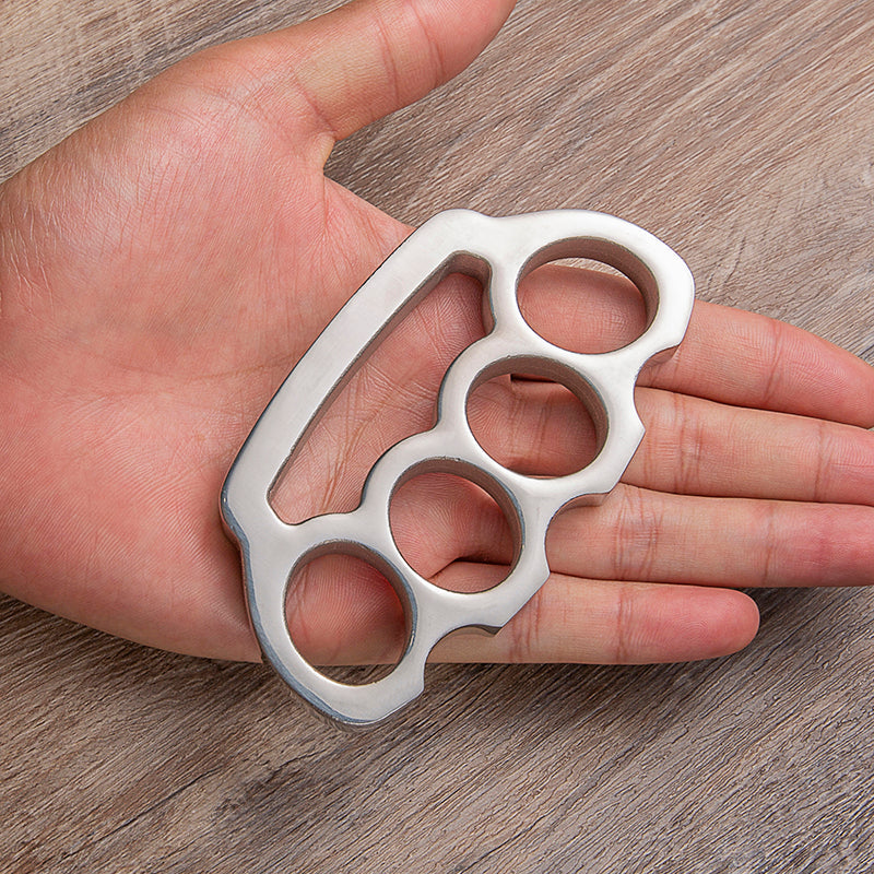 Stainless Steel Four Finger Knuckles – 304 Duster with Polished Classic EDC