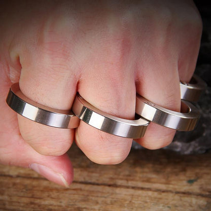 Stainless Steel Four Finger Knuckles – 304 Folding with Transformable Security Friendly