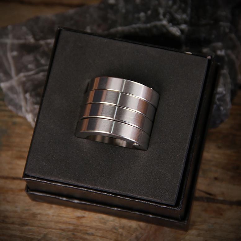 Stainless Steel Four Finger Knuckles – 304 Folding with Transformable Security Friendly