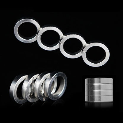 Stainless Steel Four Finger Knuckles – 304 Folding with Transformable Security Friendly