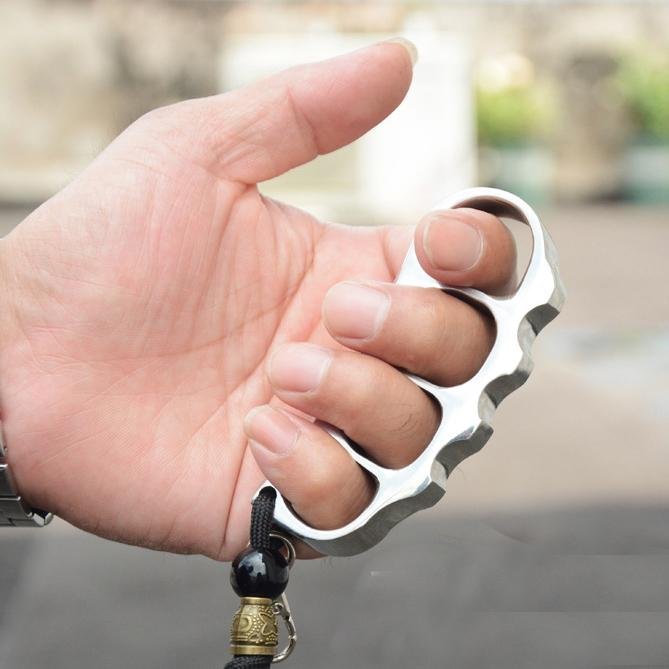 Stainless Steel Four Finger Knuckles – 304 with Mirror Finish EDC Self Defense