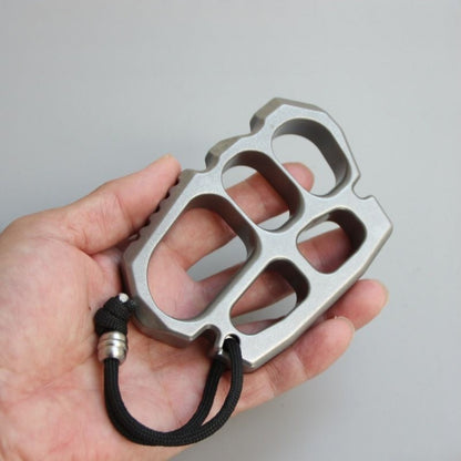 Stainless Steel Four Finger Knuckles – 404c with 18mm Ultra Thick Stonewash Heavy